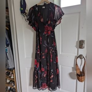A new day floral maxi dress, size small